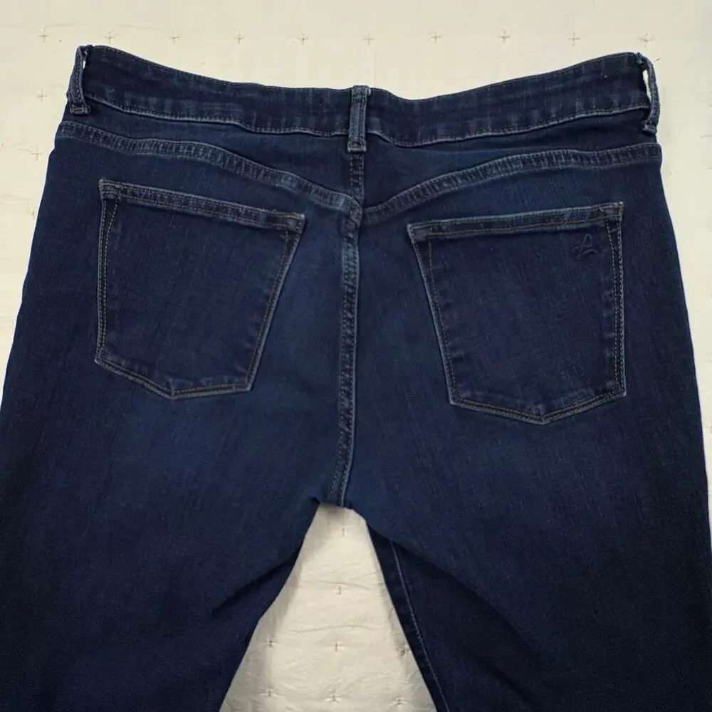 DL 1961 Emma Power Leggings Women's 32 Dark Blue S Stretch Jeggings